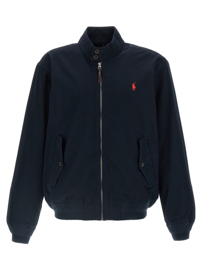 polo ralph lauren logo embroidery bomber jacket Polo Ralph Lauren Logo Embroidery Bomber Jacket