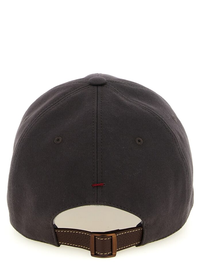 Brunello Cucinelli Logo Embroidery Cap