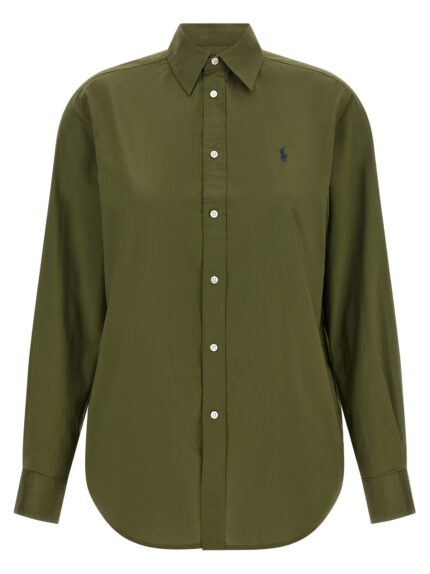 Polo Ralph Lauren Logo Embroidery Cotton Shirt