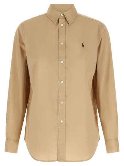 Polo Ralph Lauren Logo Embroidery Cotton Shirt