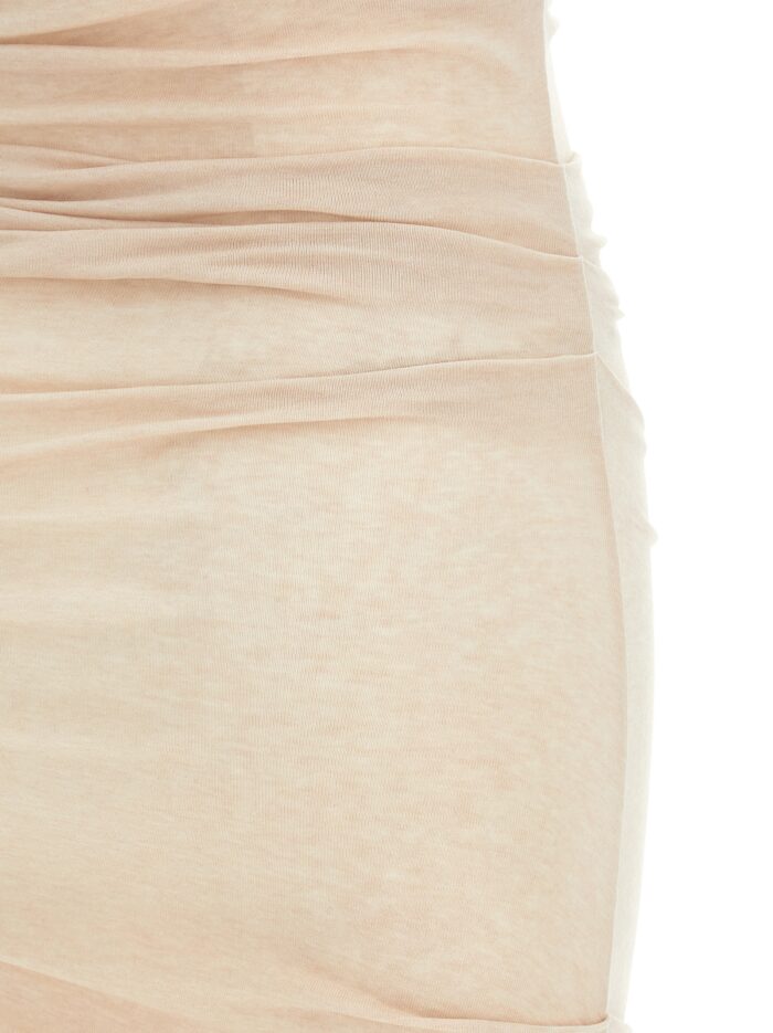Elisabetta Franchi Logo Embroidery Dress