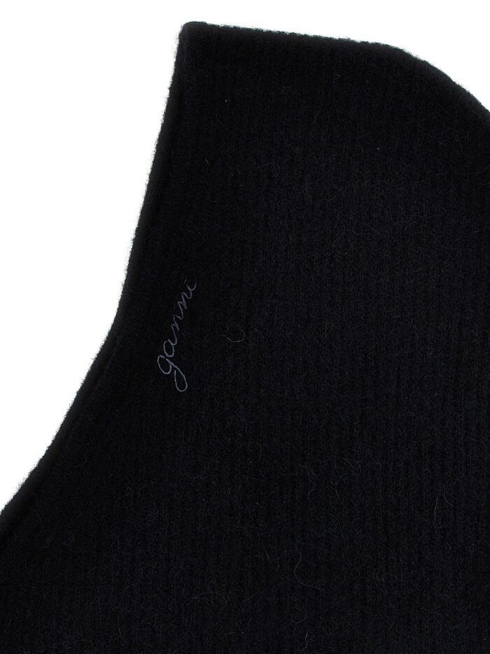 GANNI Logo Embroidery Hood