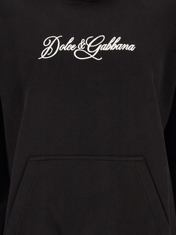 Dolce & Gabbana Logo Embroidery Hoodie