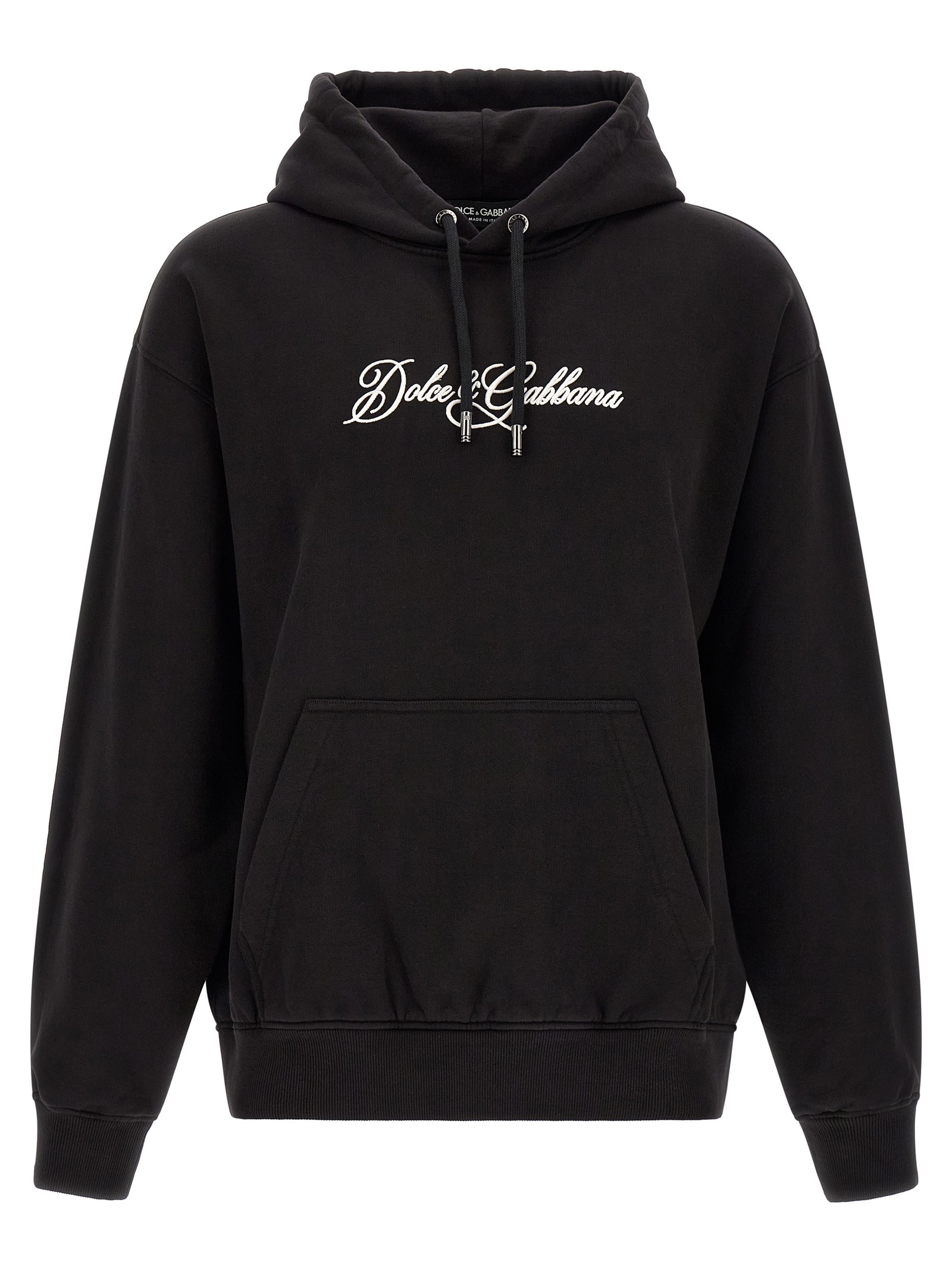 Dolce & Gabbana Logo Embroidery Hoodie