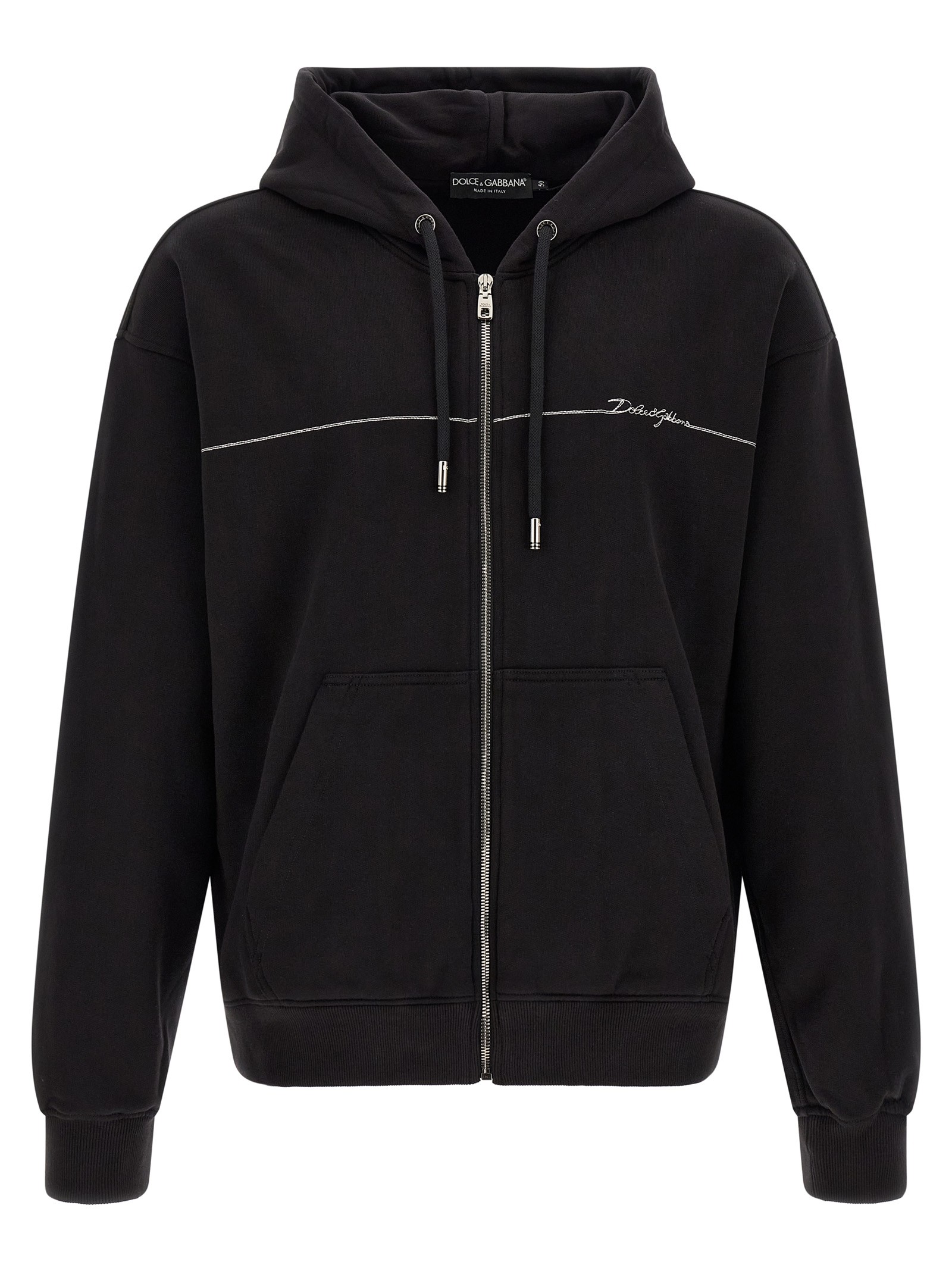 Dolce & Gabbana Logo Embroidery Hoodie