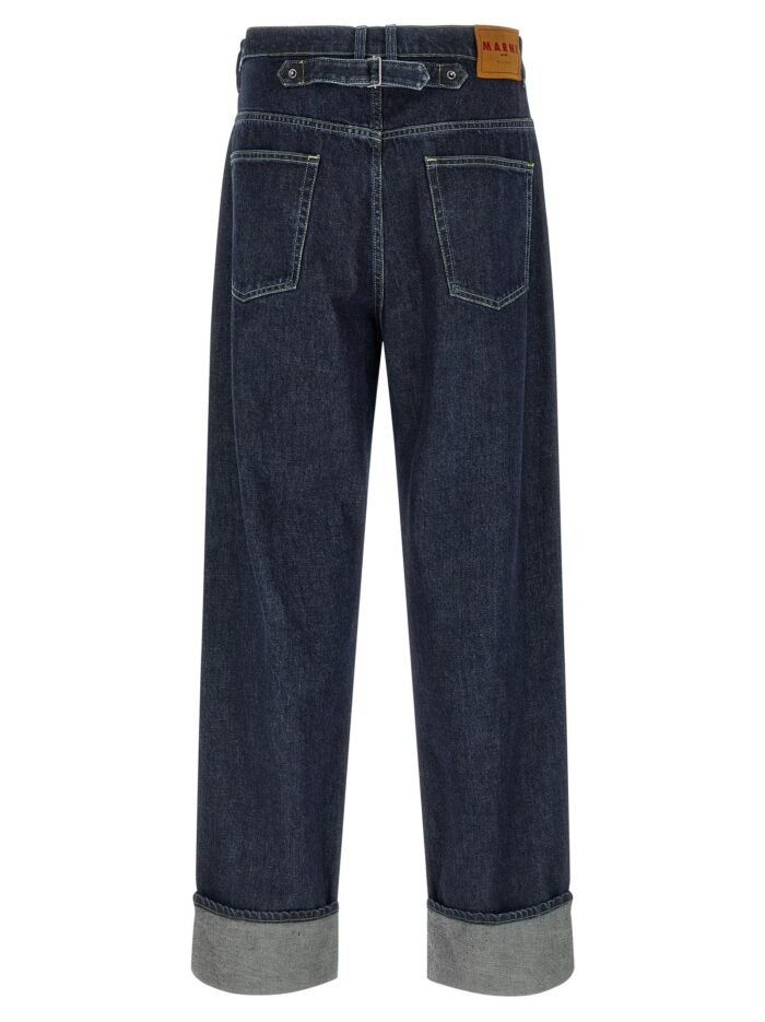 Marni Logo Embroidery Jeans