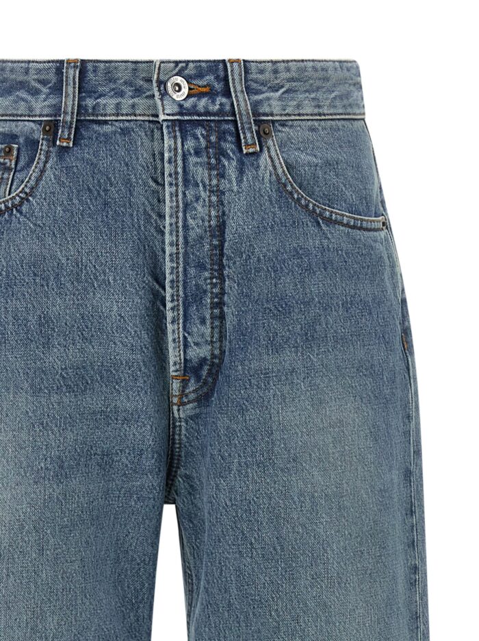 Miu Miu Logo Embroidery Jeans