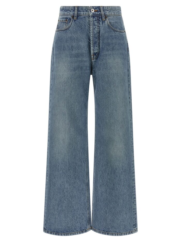 miu miu logo embroidery jeans Miu Miu Logo Embroidery Jeans