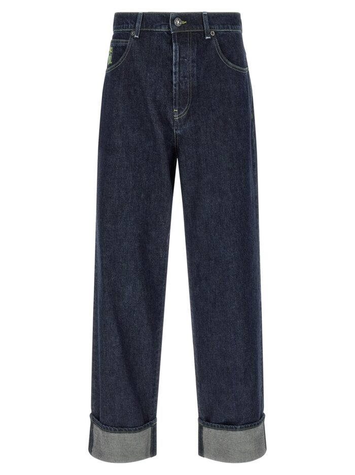 marni logo embroidery jeans Marni Logo Embroidery Jeans