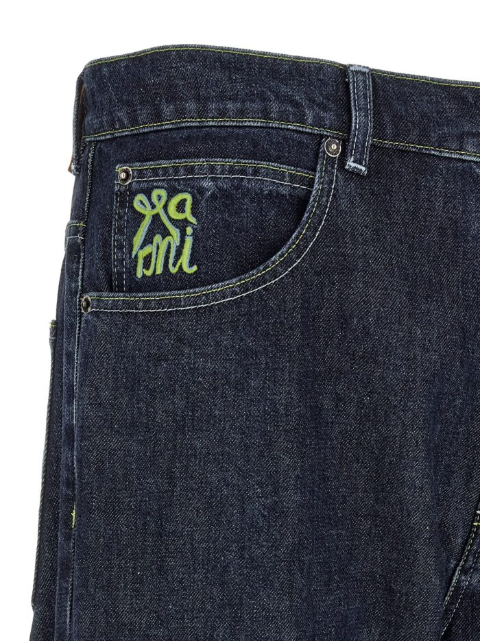 Marni Logo Embroidery Jeans