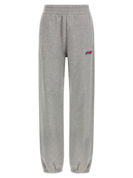 Off-white Logo Embroidery Joggers