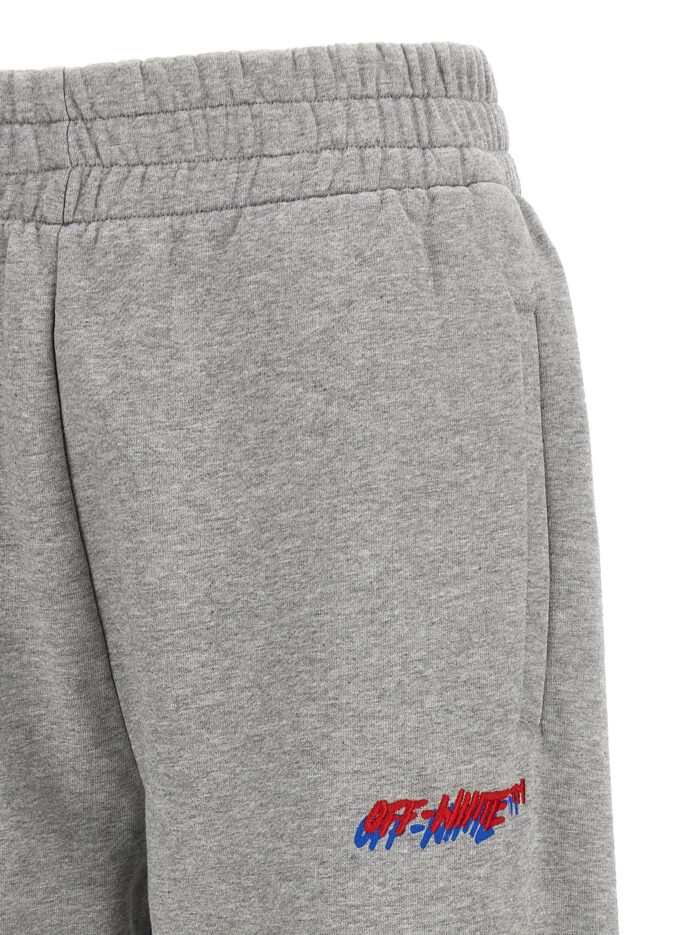 Off-white Logo Embroidery Joggers