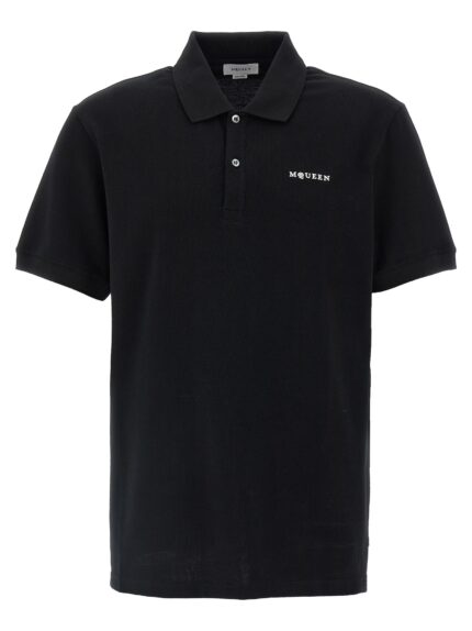 MCQUEEN Logo Embroidery Polo Shirt