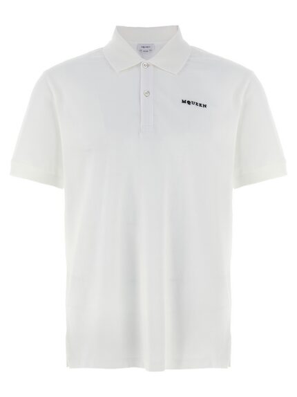 MCQUEEN Logo Embroidery Polo Shirt