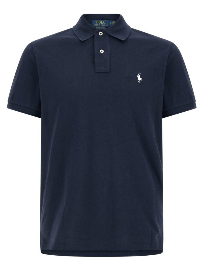 polo ralph lauren logo embroidery polo shirt Polo Ralph Lauren Logo Embroidery Polo Shirt