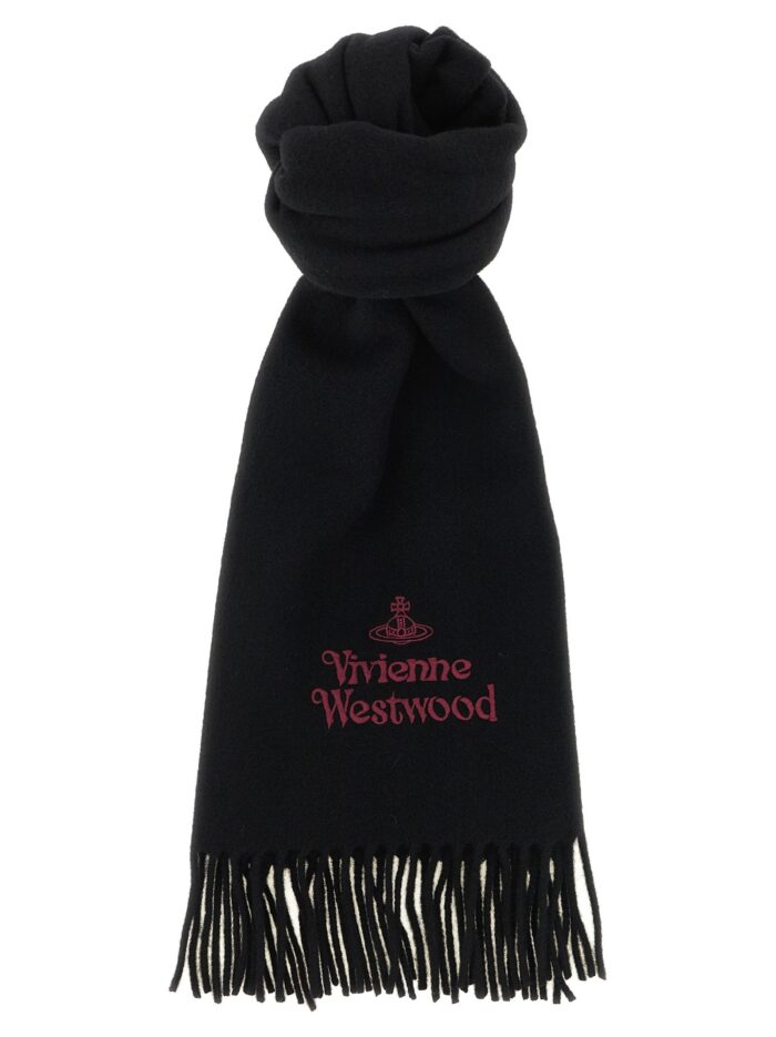 Vivienne Westwood Logo Embroidery Scarf