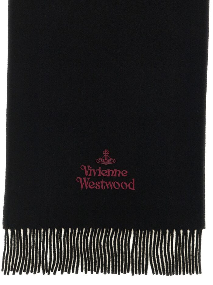 Vivienne Westwood Logo Embroidery Scarf
