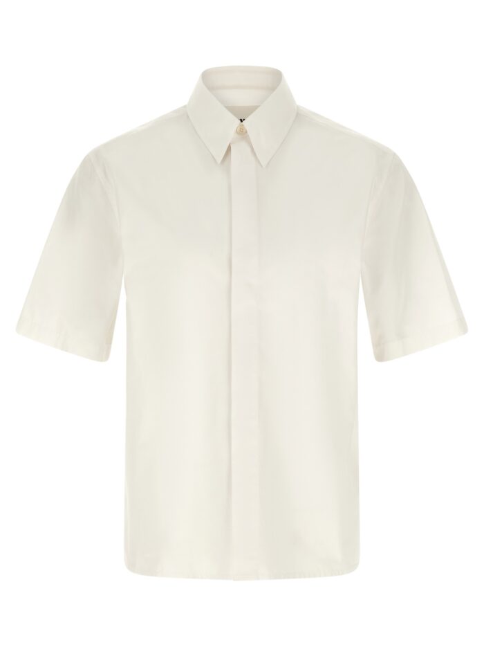 jil sander logo embroidery shirt JIL SANDER Logo Embroidery Shirt