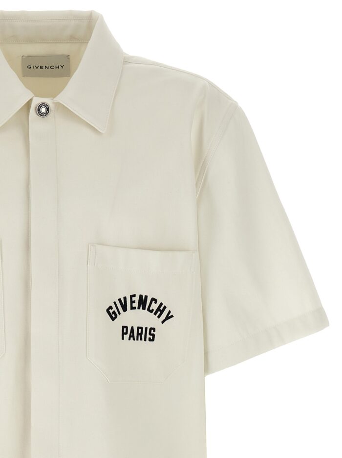 Givenchy Logo Embroidery Shirt