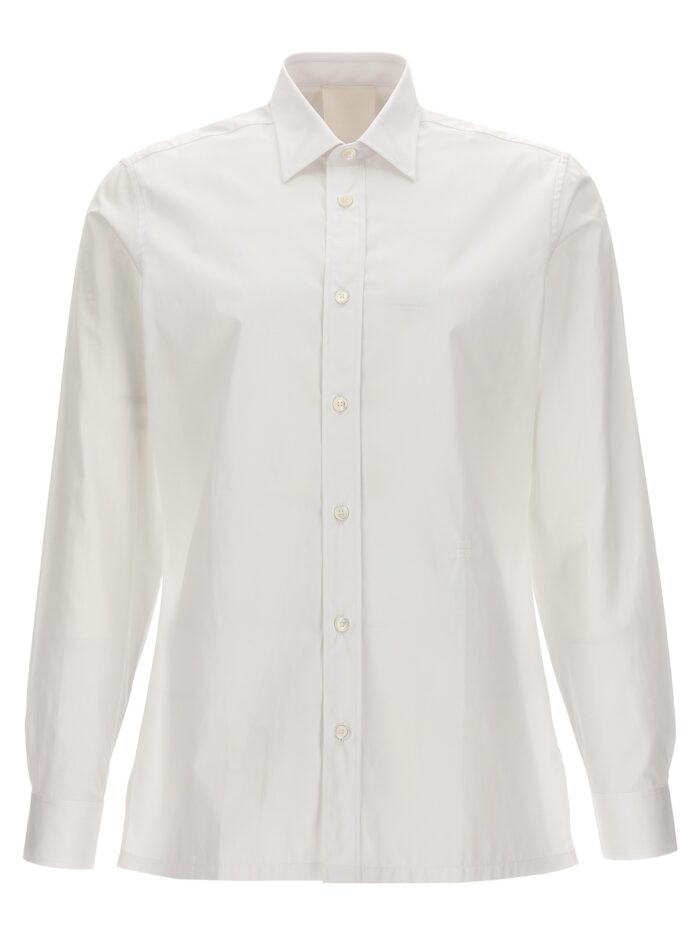 givenchy logo embroidery shirt Givenchy Logo Embroidery Shirt