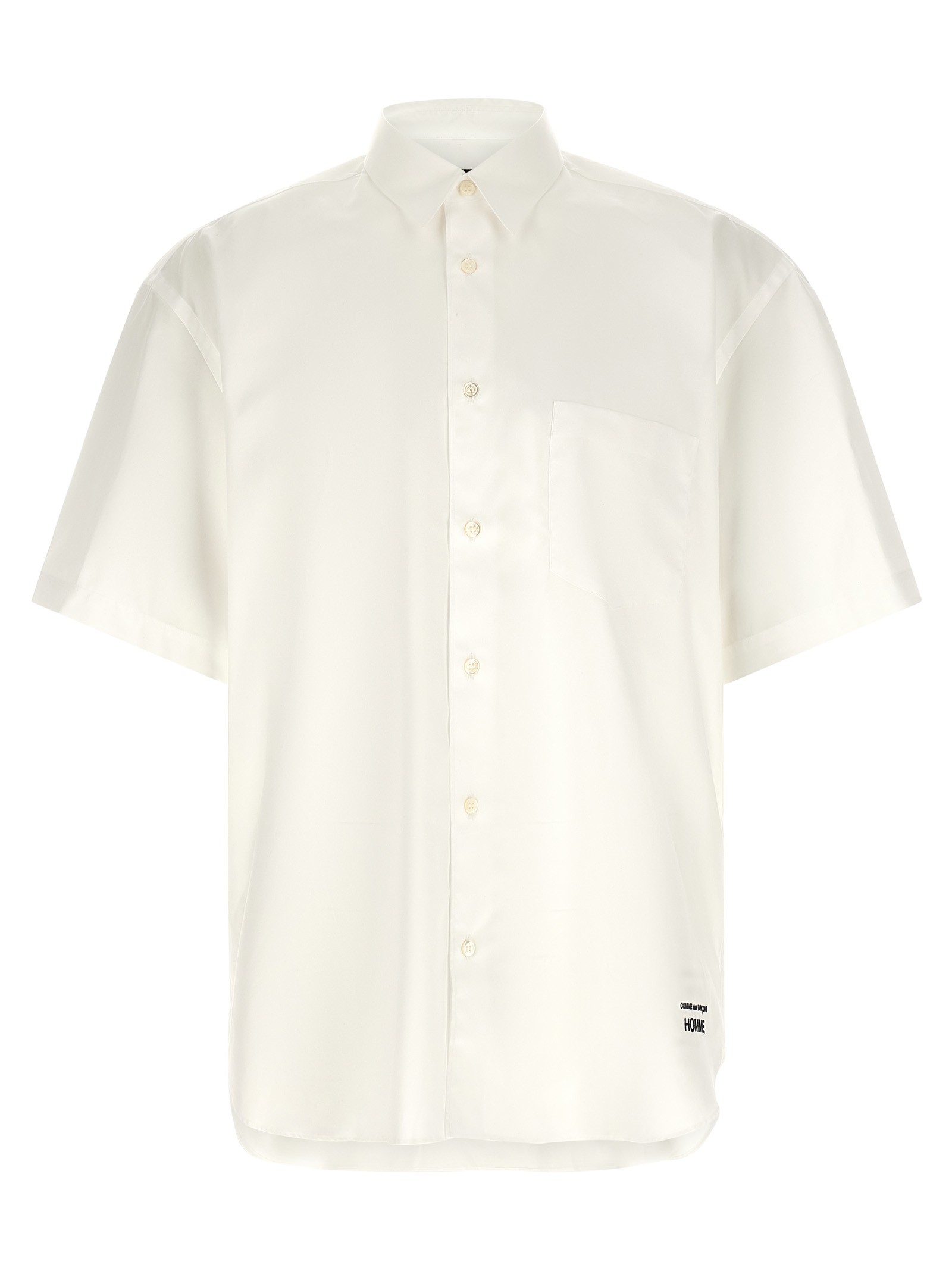 COMME DES GAR?ONS HOMME Logo Embroidery Shirt