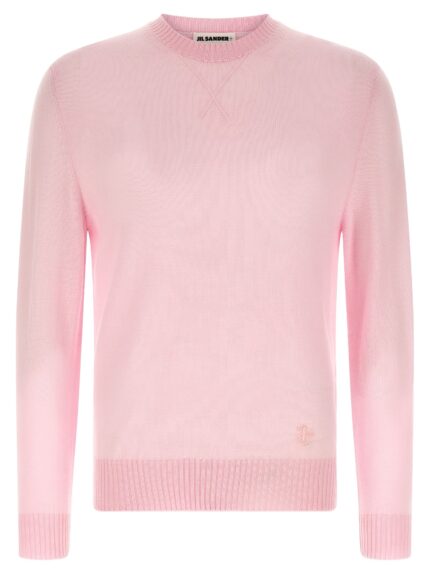 JIL SANDER Logo Embroidery Sweater