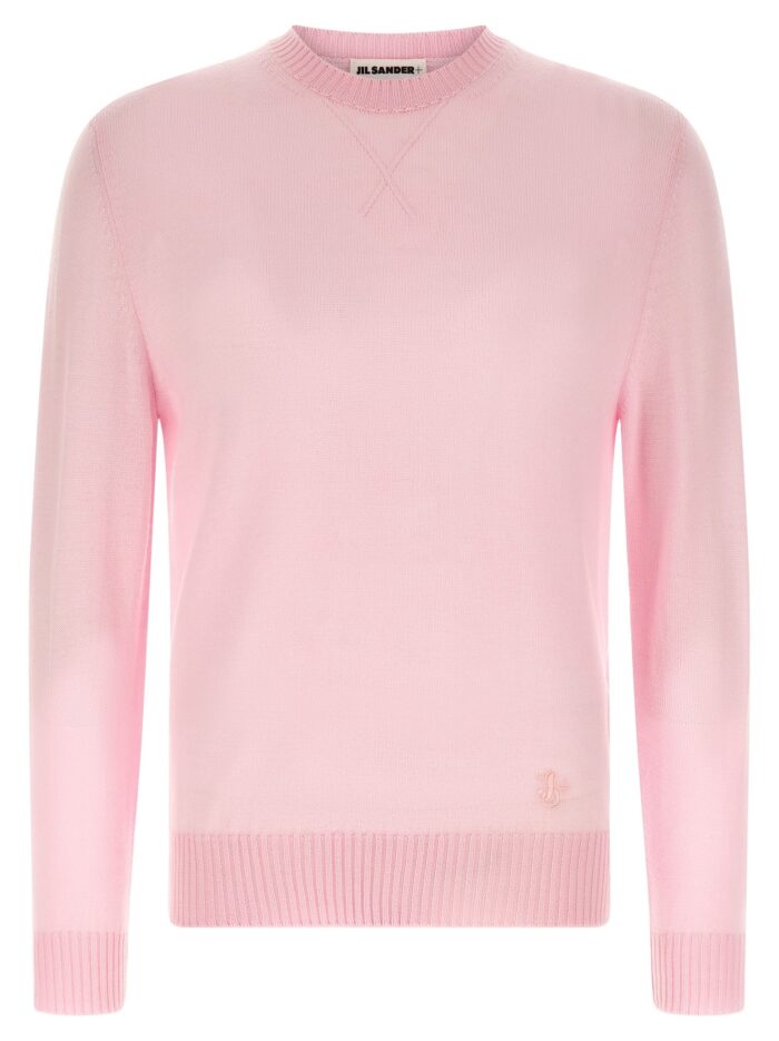 jil sander logo embroidery sweater JIL SANDER Logo Embroidery Sweater