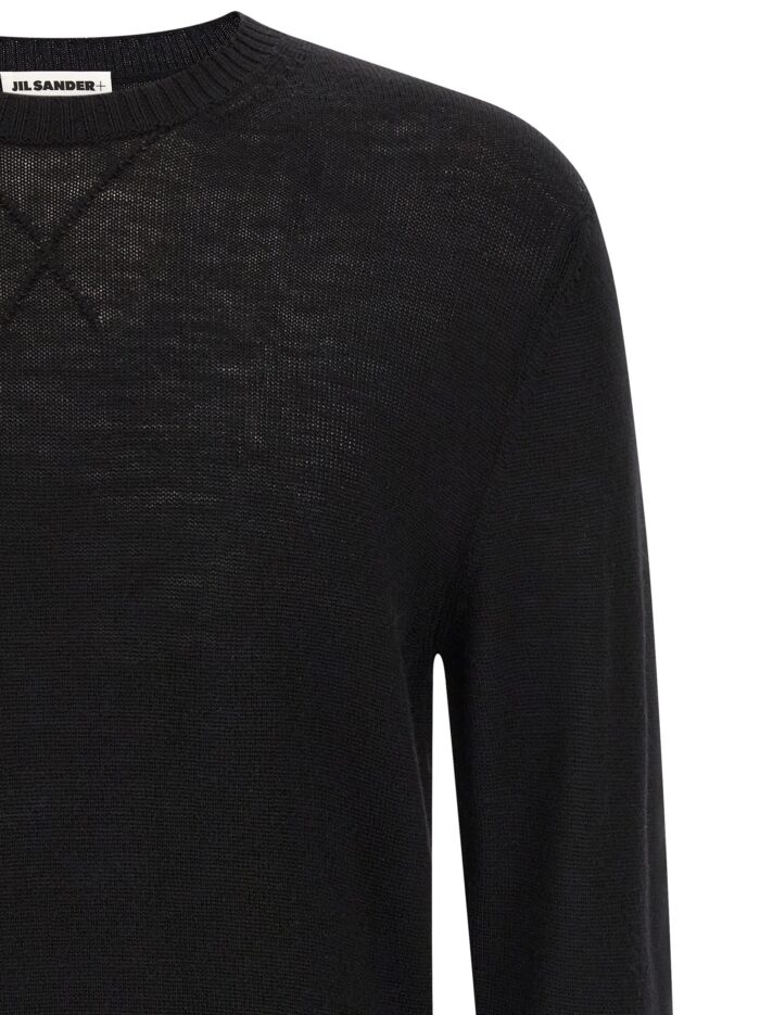 JIL SANDER Logo Embroidery Sweater