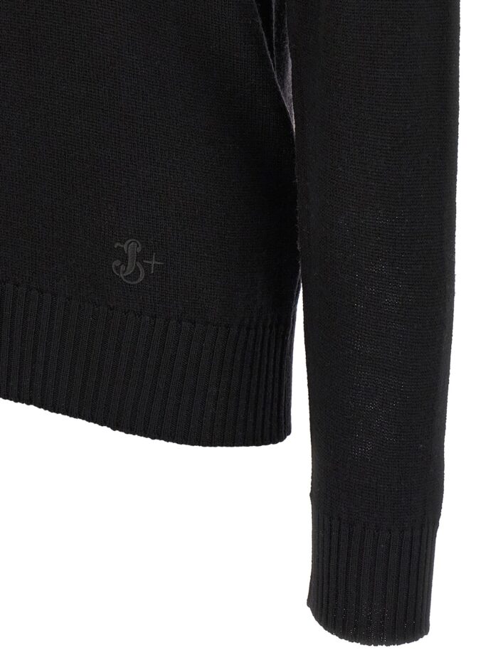 JIL SANDER Logo Embroidery Sweater