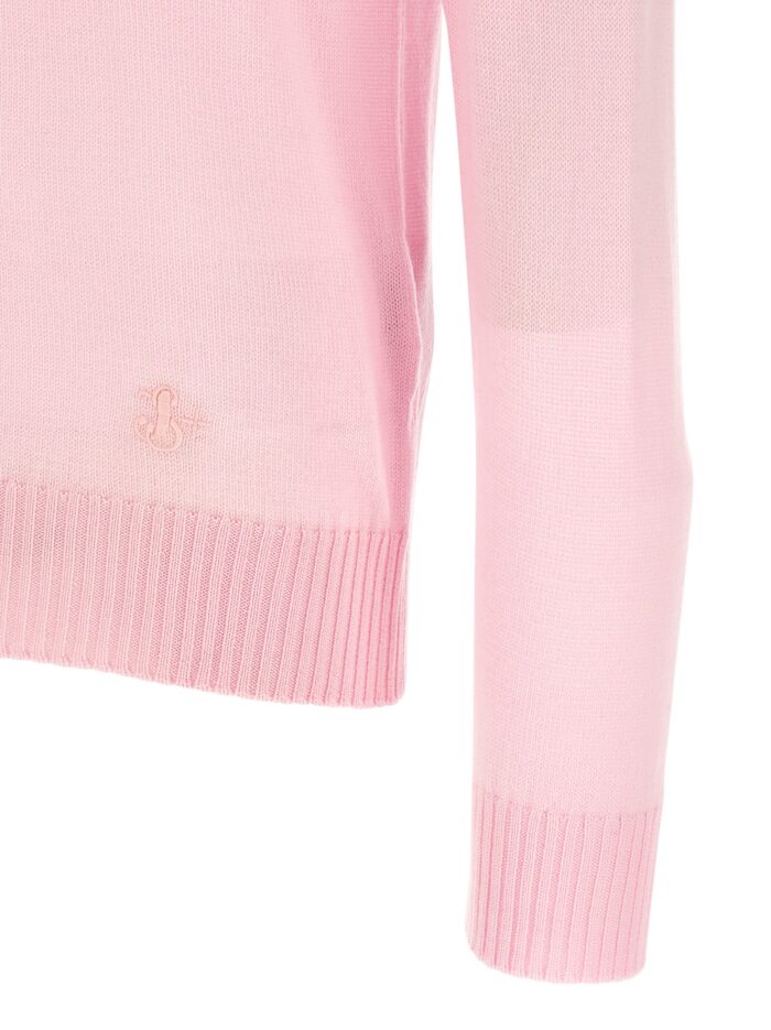 JIL SANDER Logo Embroidery Sweater