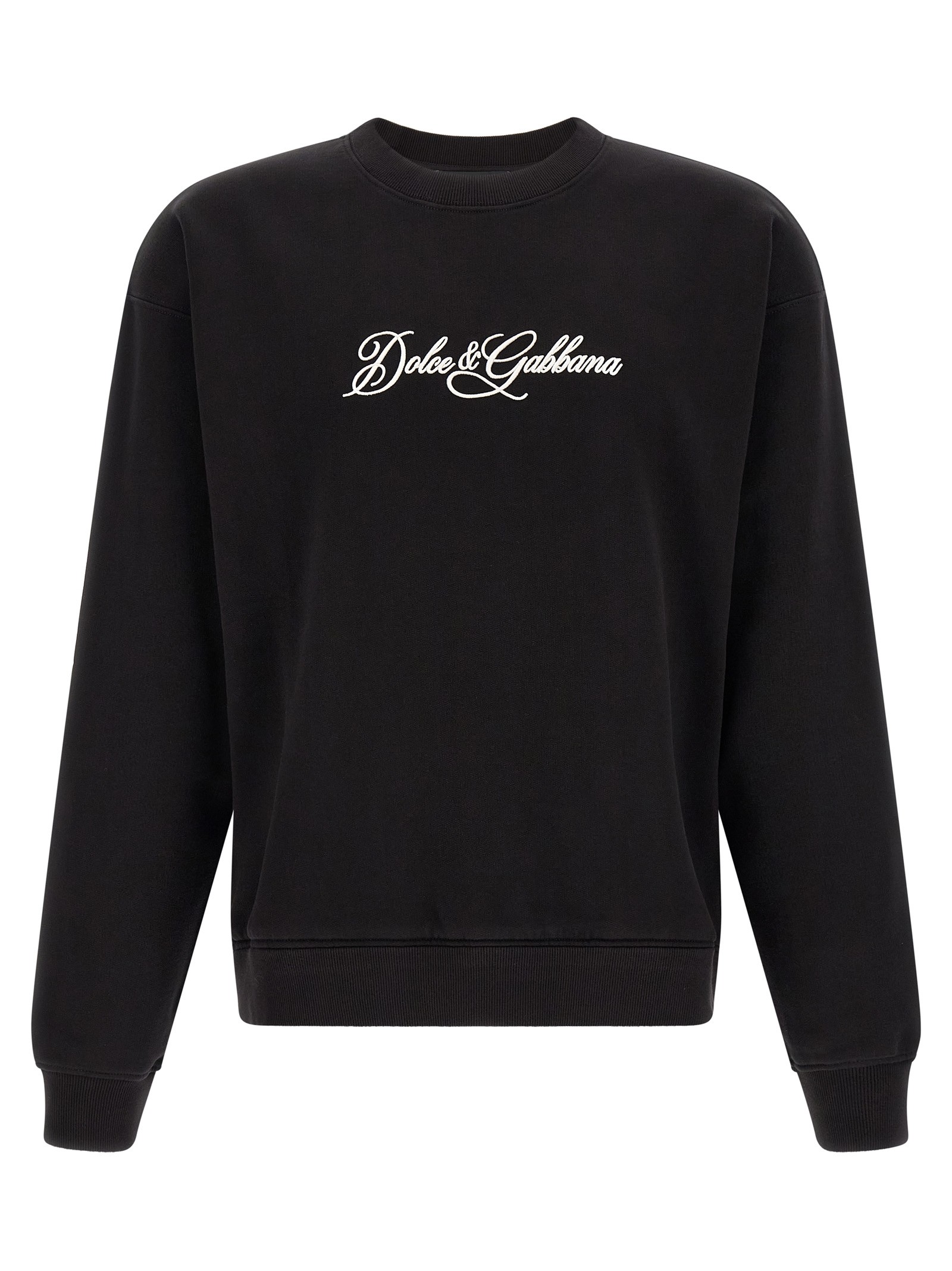 Dolce & Gabbana Logo Embroidery Sweatshirt
