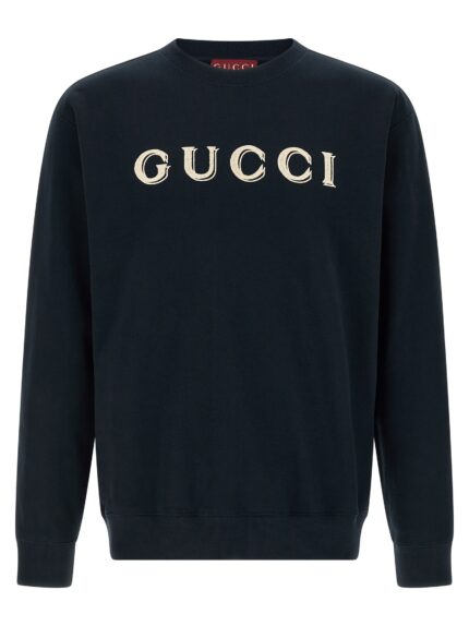 Gucci Logo Embroidery Sweatshirt
