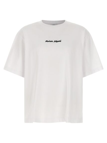 Maison Kitsune Logo Embroidery T-shirt