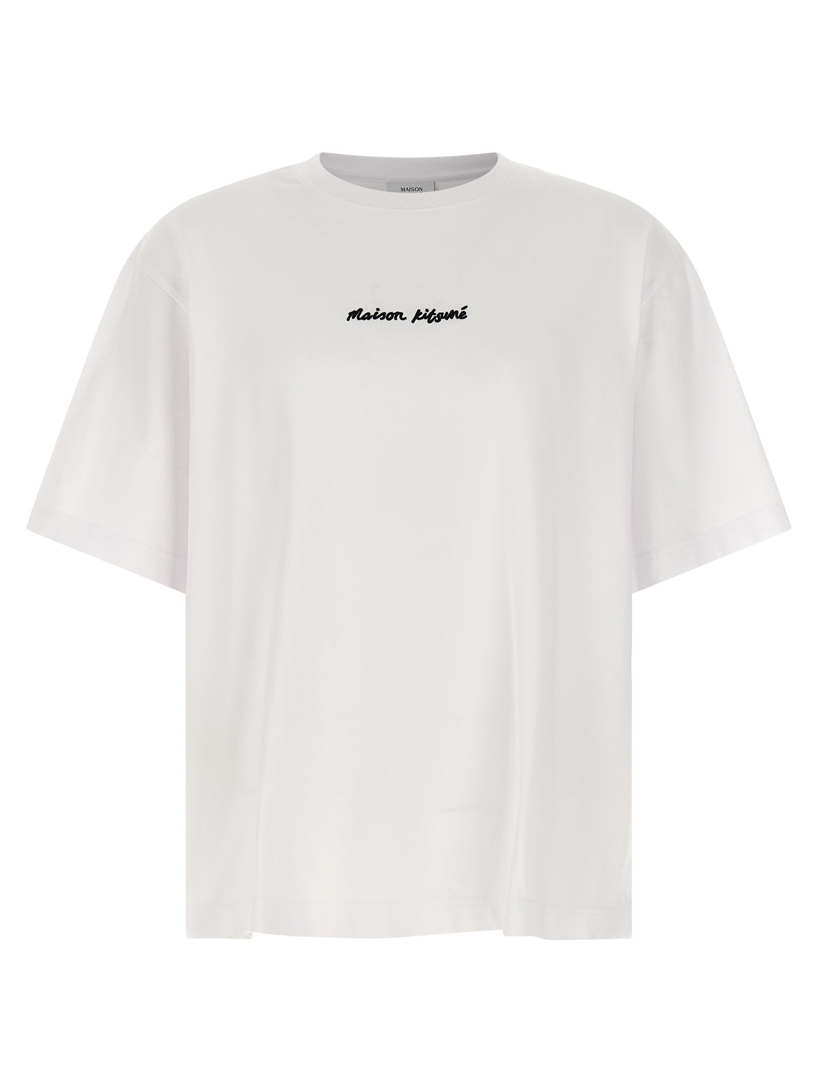 Maison Kitsune Logo Embroidery T-shirt