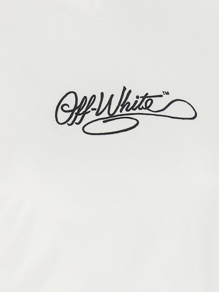 Off-white Logo Embroidery T-shirt