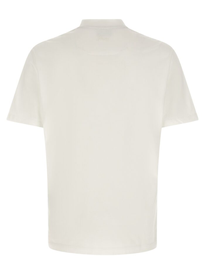 BRIONI Logo Embroidery T-shirt