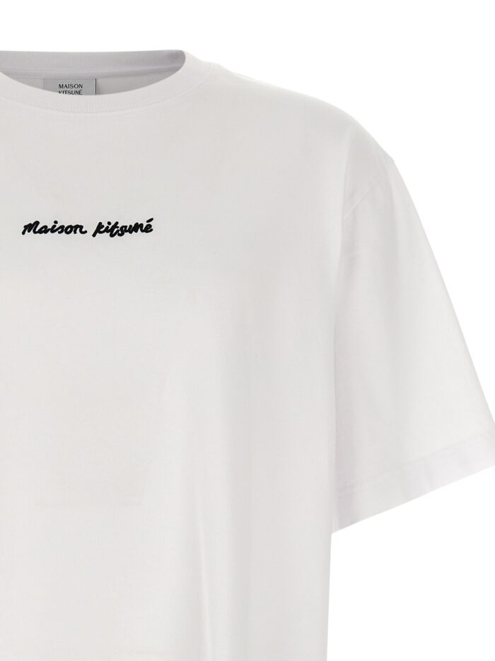 Maison Kitsune Logo Embroidery T-shirt