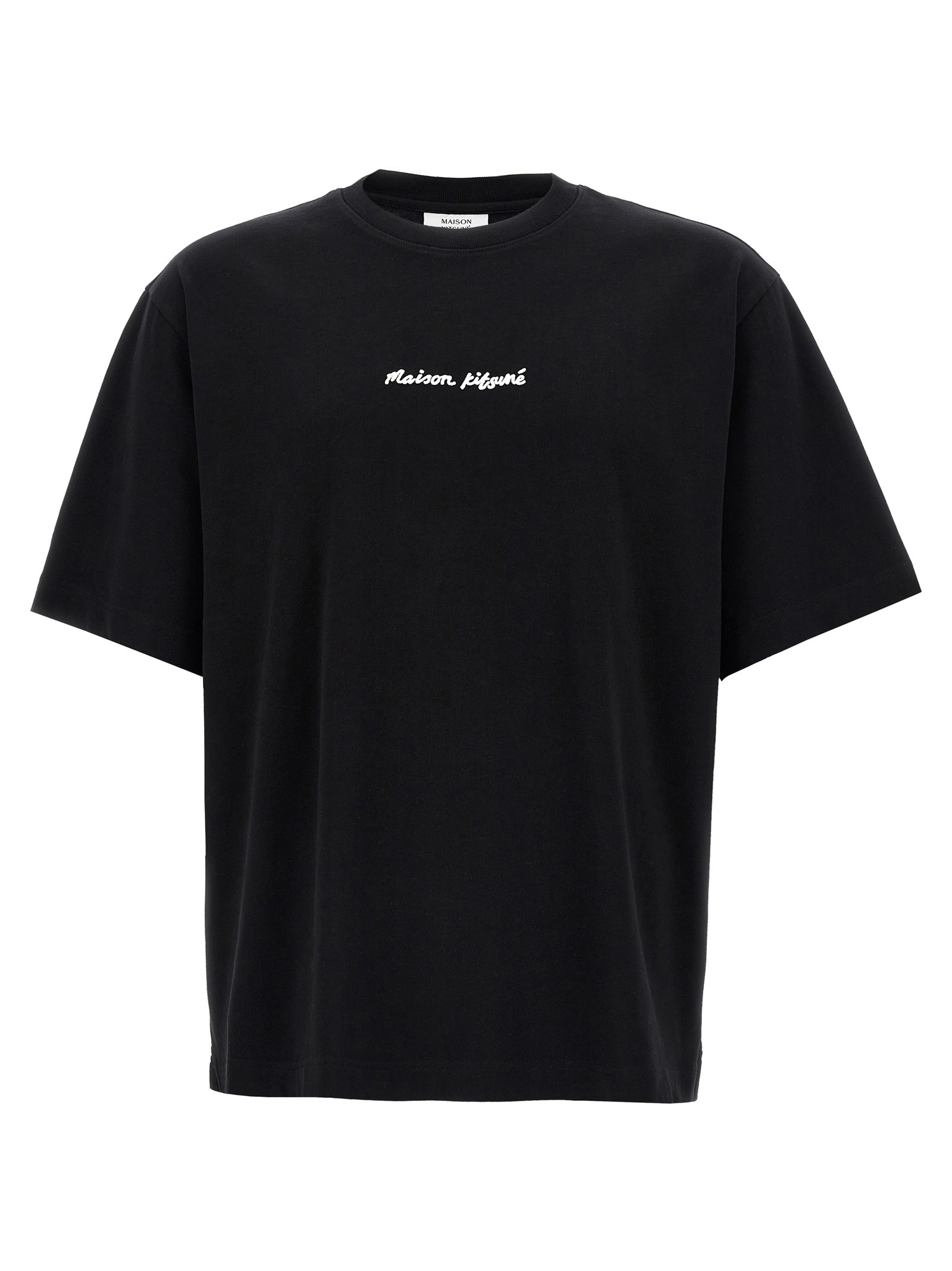 Maison Kitsune Logo Embroidery T-shirt