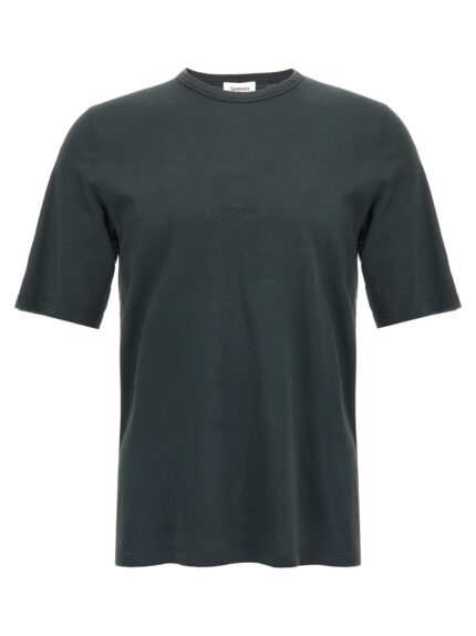 Saint Laurent Logo Embroidery T-shirt