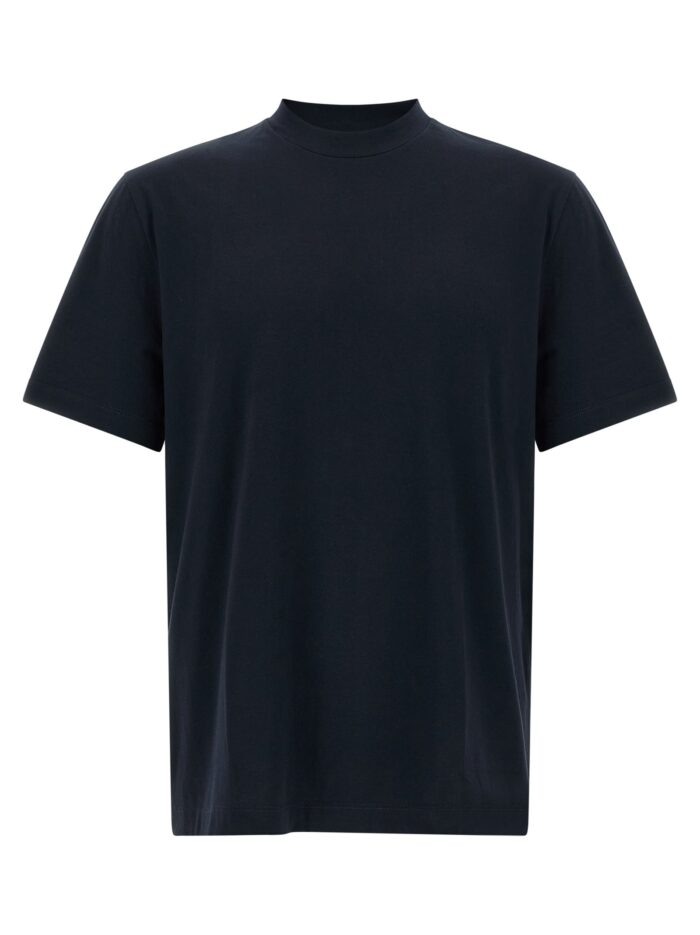 brioni logo embroidery t shirt BRIONI Logo Embroidery T-shirt