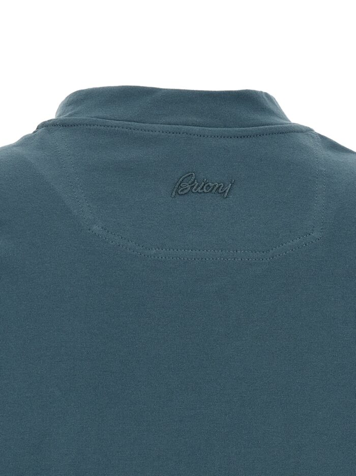 BRIONI Logo Embroidery T-shirt