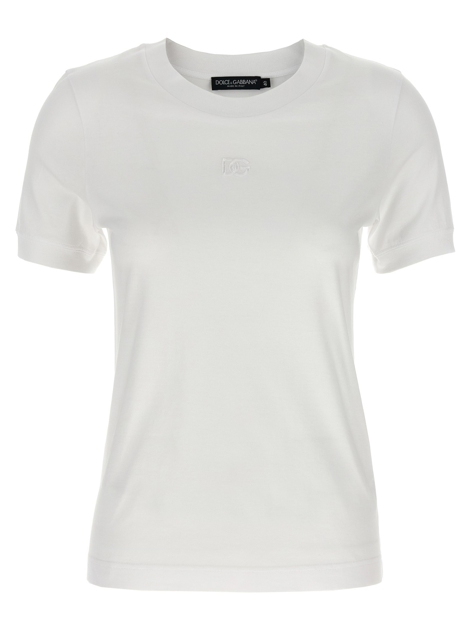 Dolce & Gabbana Logo Embroidery T-shirt
