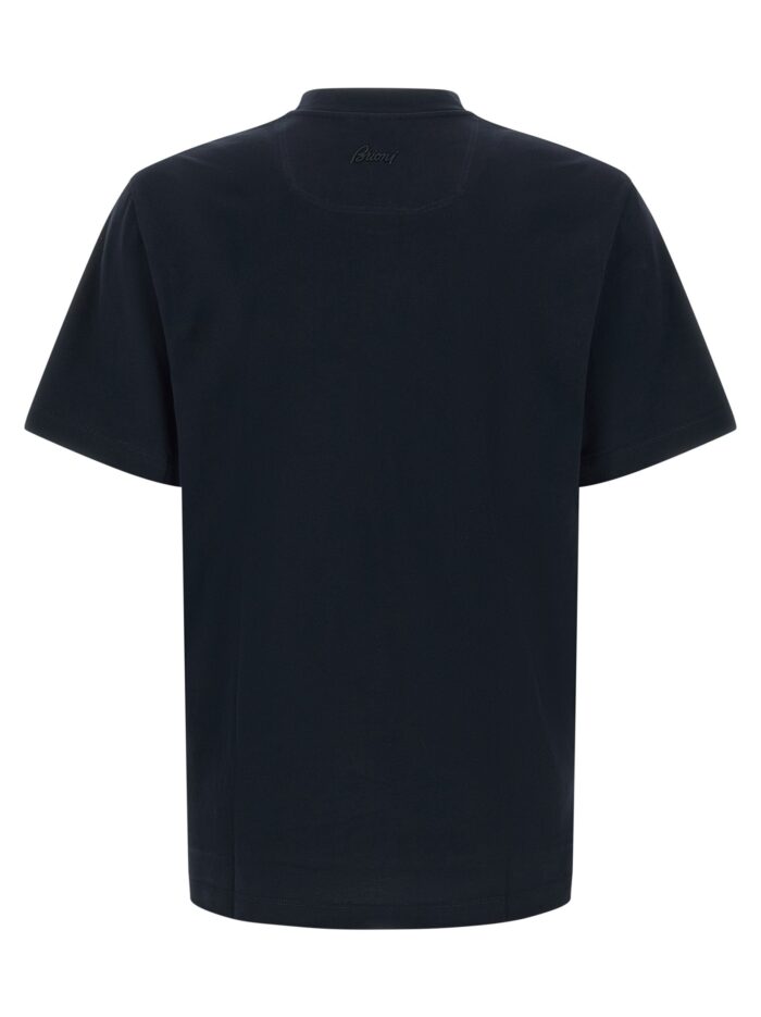 BRIONI Logo Embroidery T-shirt