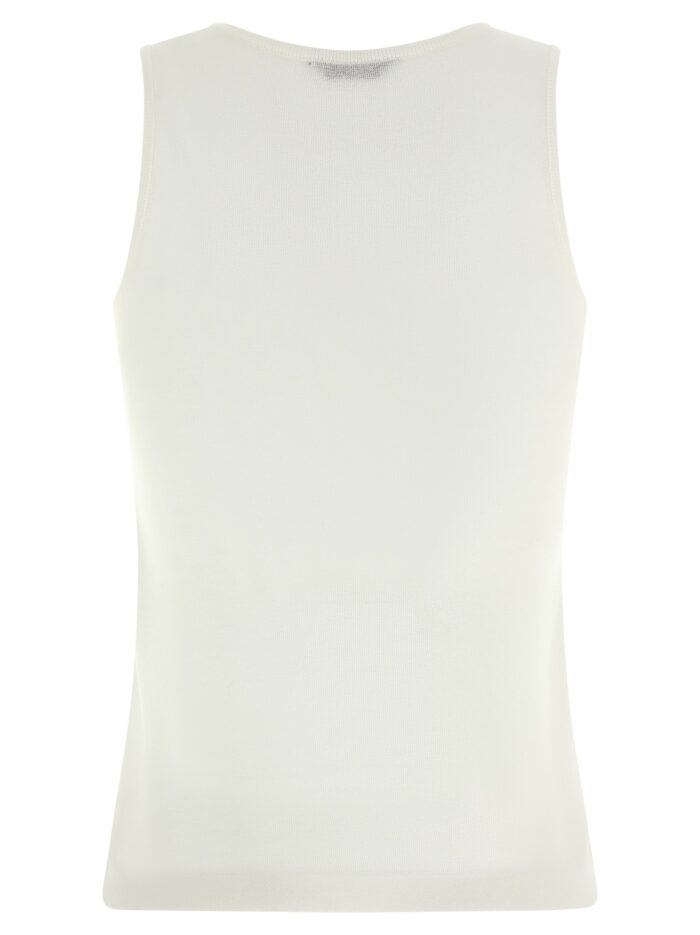 Balenciaga Logo Embroidery Tank Top