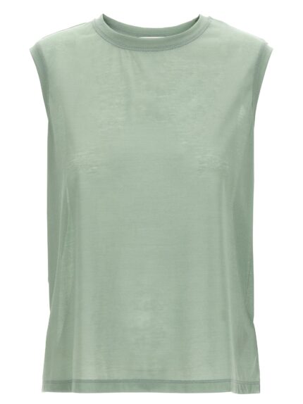 Victoria Beckham Logo Embroidery Top