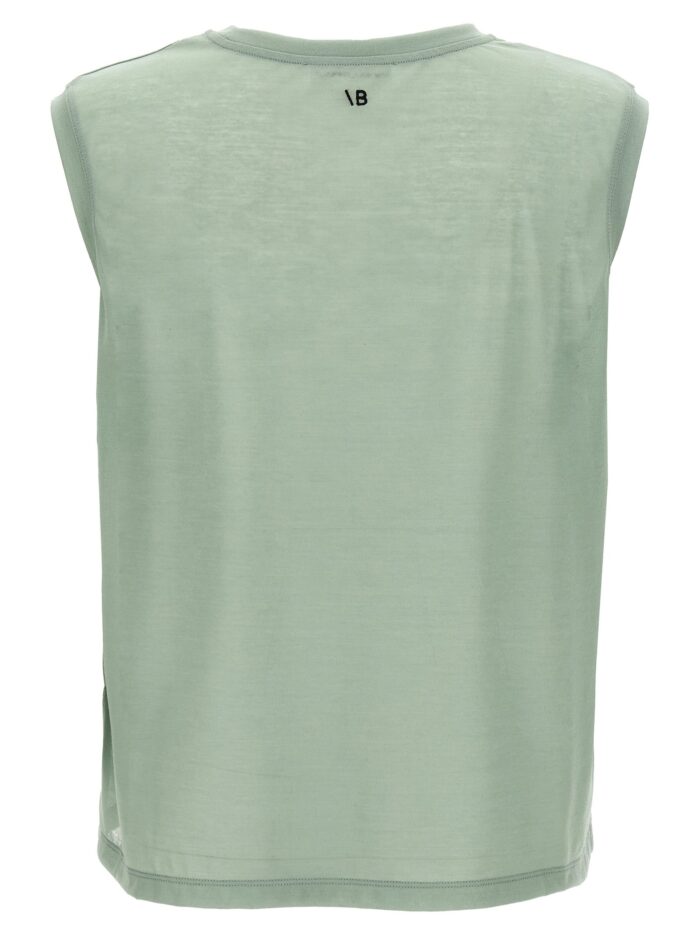 Victoria Beckham Logo Embroidery Top
