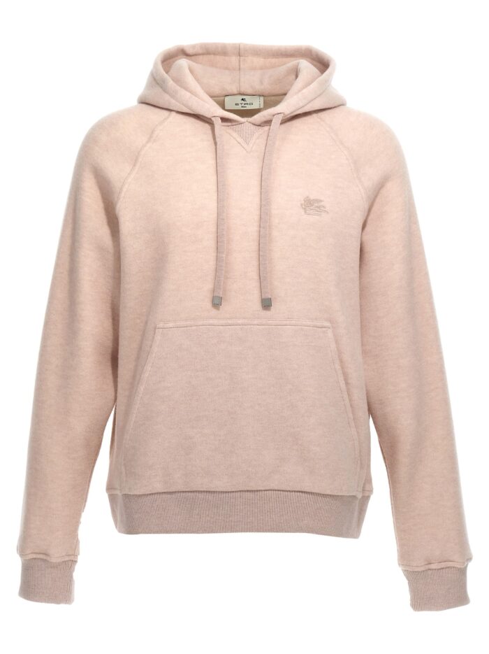 etro logo embroidery wool hoodie Etro Logo Embroidery Wool Hoodie