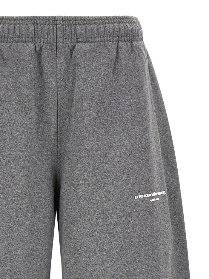 Alexander Wang Logo Fleece Pants
