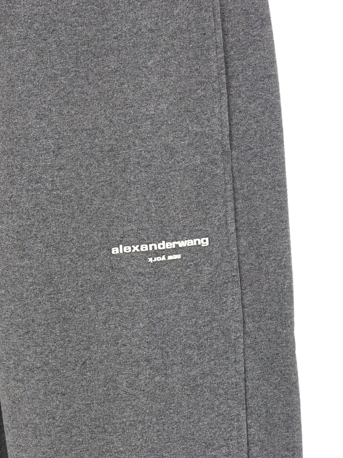 Alexander Wang Logo Fleece Pants