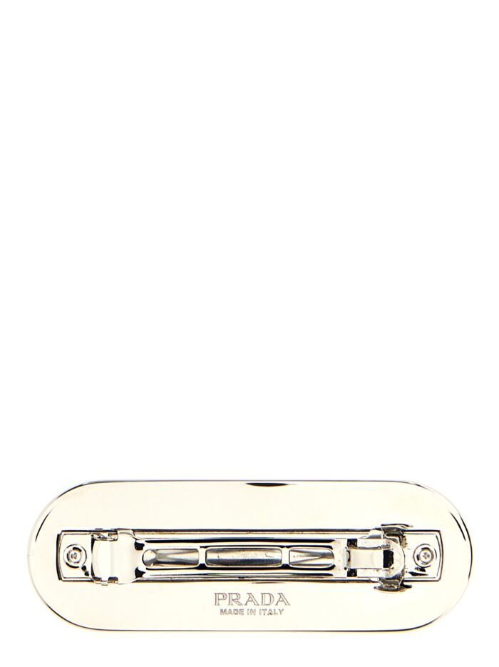 PRADA Logo Hair Clip
